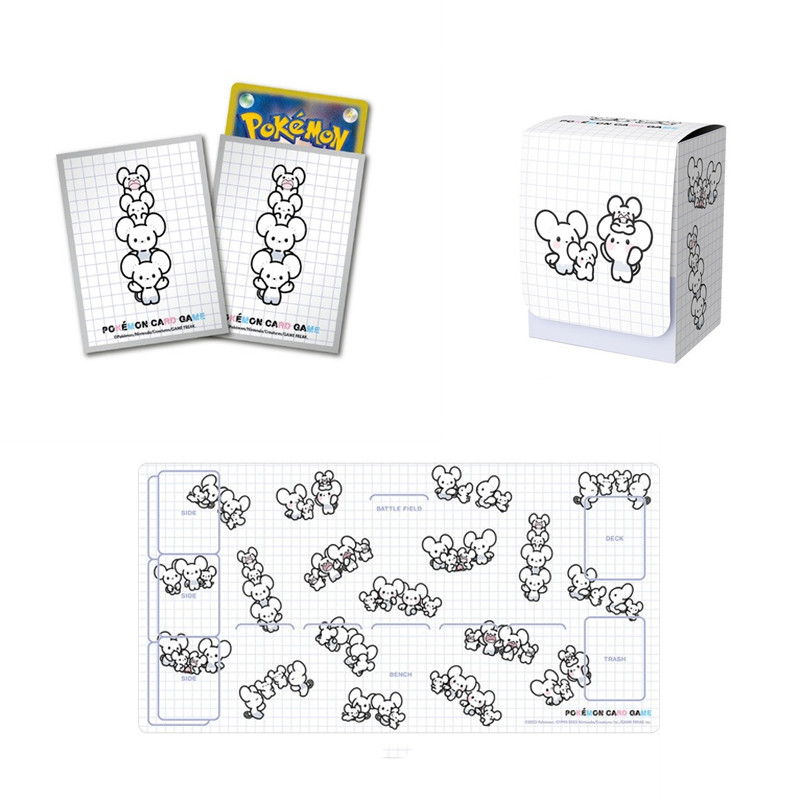 口袋妖怪一家鼠PTCG卡牌套/盒/垫