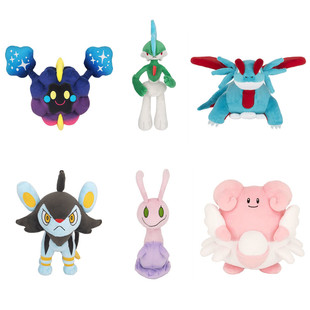 预售 三英贸易 精灵宝可梦 科斯莫古 黏美儿 呆呆兽 毛绒玩偶 S号