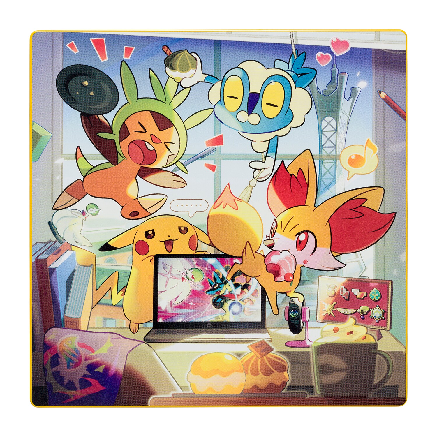 口袋妖怪 30周年Timeless Adventure系列 卡洛斯地区主题 曲奇盒
