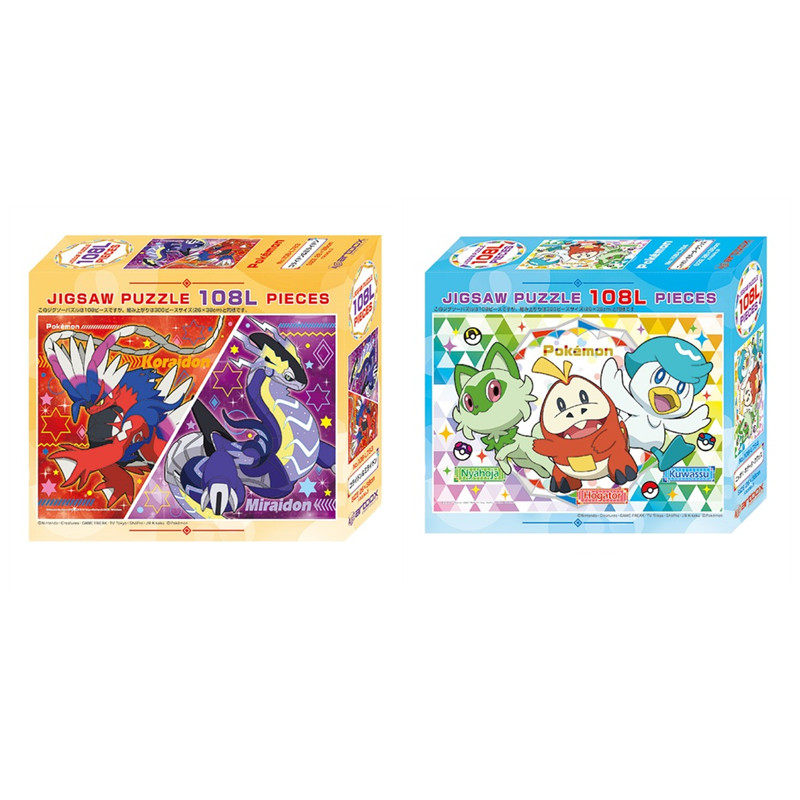 精灵宝可梦拼图108片