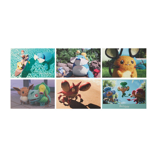 海边主题明信片6枚套装