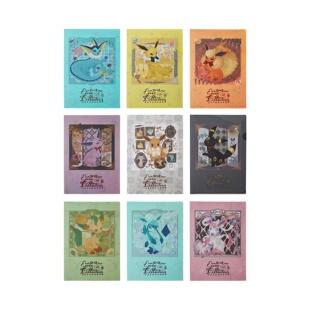 口袋妖怪 Eevee Collection 伊布家族系列 A4文件夹