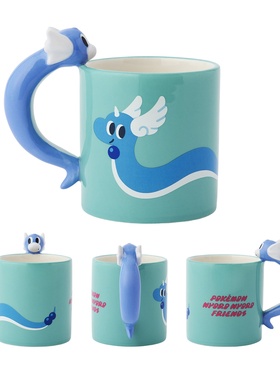口袋妖怪 蜿蜒而行系列 NYORO NYORO FRIENDS 哈克龙 马克杯