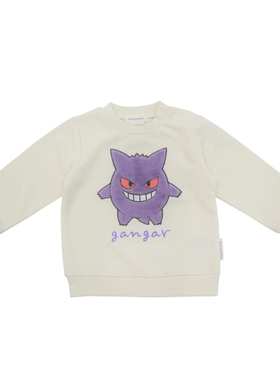 预售 monpoke 口袋妖怪 母婴系列 耿鬼 秋冬 儿童卫衣 运动上衣