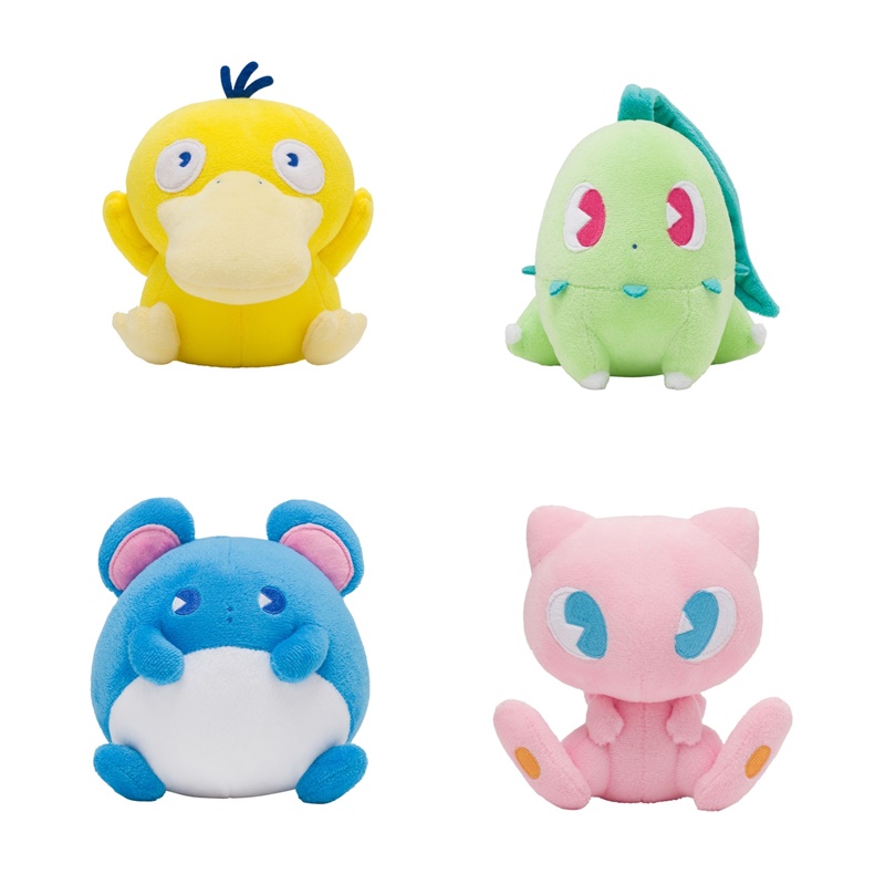 菊草叶精灵宝可梦毛绒公仔
