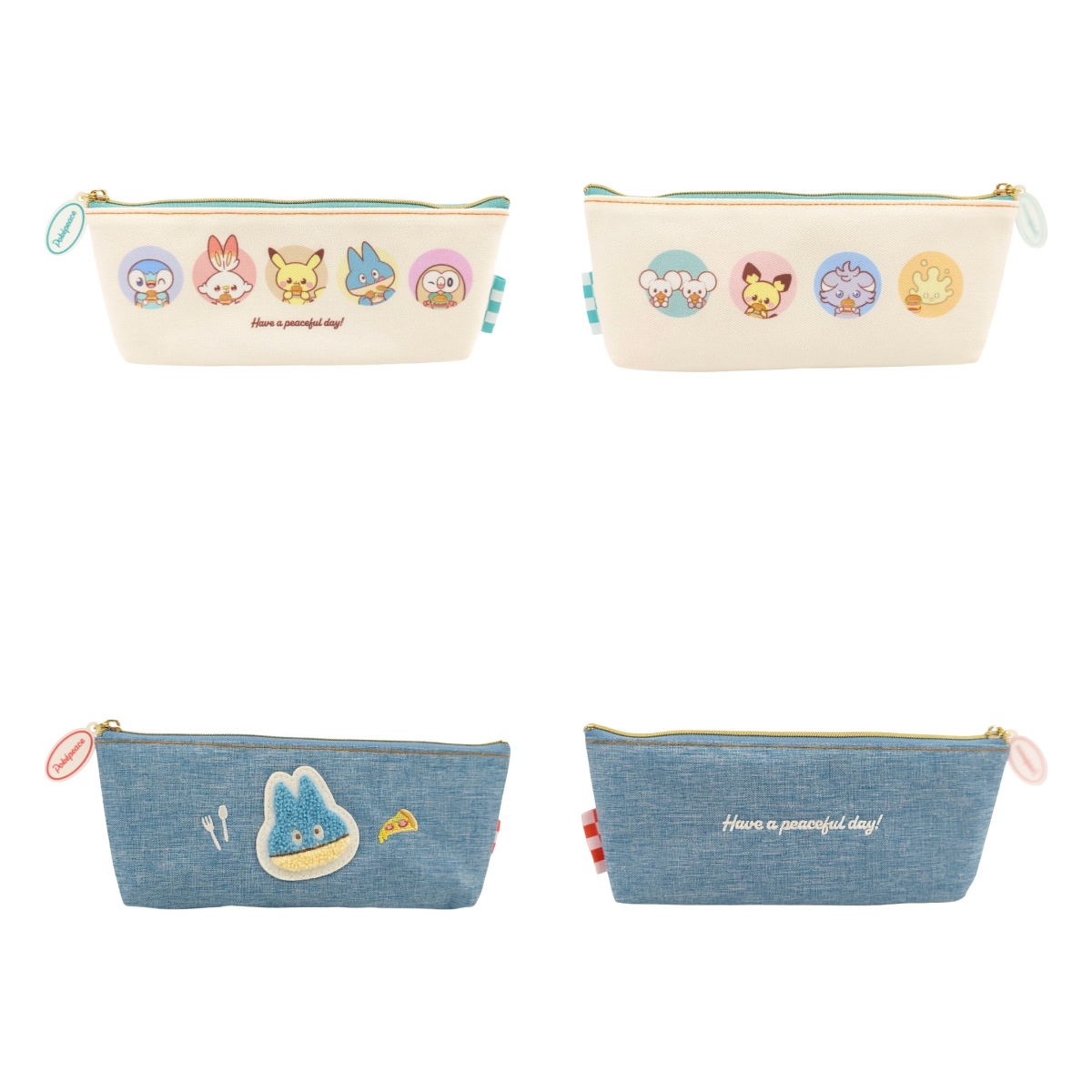 小卡比兽细长收纳包笔袋