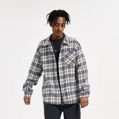 YORAINBOW春秋宽松格子外套