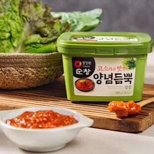 !新疆包邮西藏清净园包饭酱韩国原装进口韩式辣酱正宗烤肉蔬菜石