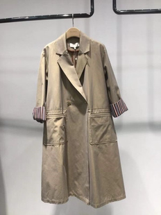 皇冠敦奴女装官方旗舰店专柜正品代购清仓折扣2021秋新款风衣外套
