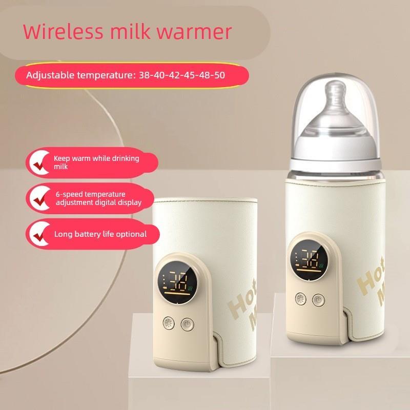 蓄电奶瓶保温套通用无线热奶暖奶器夜奶外出温奶器恒温加热调奶器