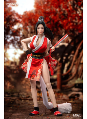 预售iminitoys M026 1/12不知火舞 女兵人可动人偶