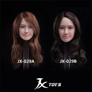现货JXTOYS-029 允儿亚洲美女头雕 1/6 似林允儿头雕 微表情头雕