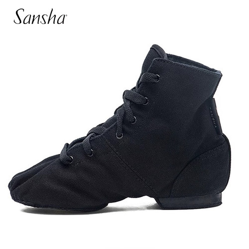 系带帆布爵士鞋爵士靴JB3Sansha