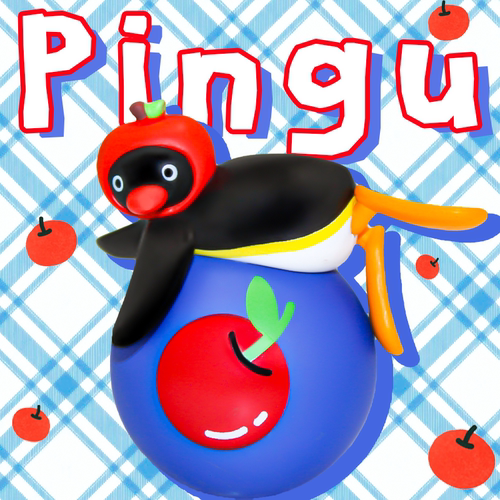 PINGU企鹅奇思妙想盲盒萌动球不倒翁解压桌面摆件公仔周边礼物