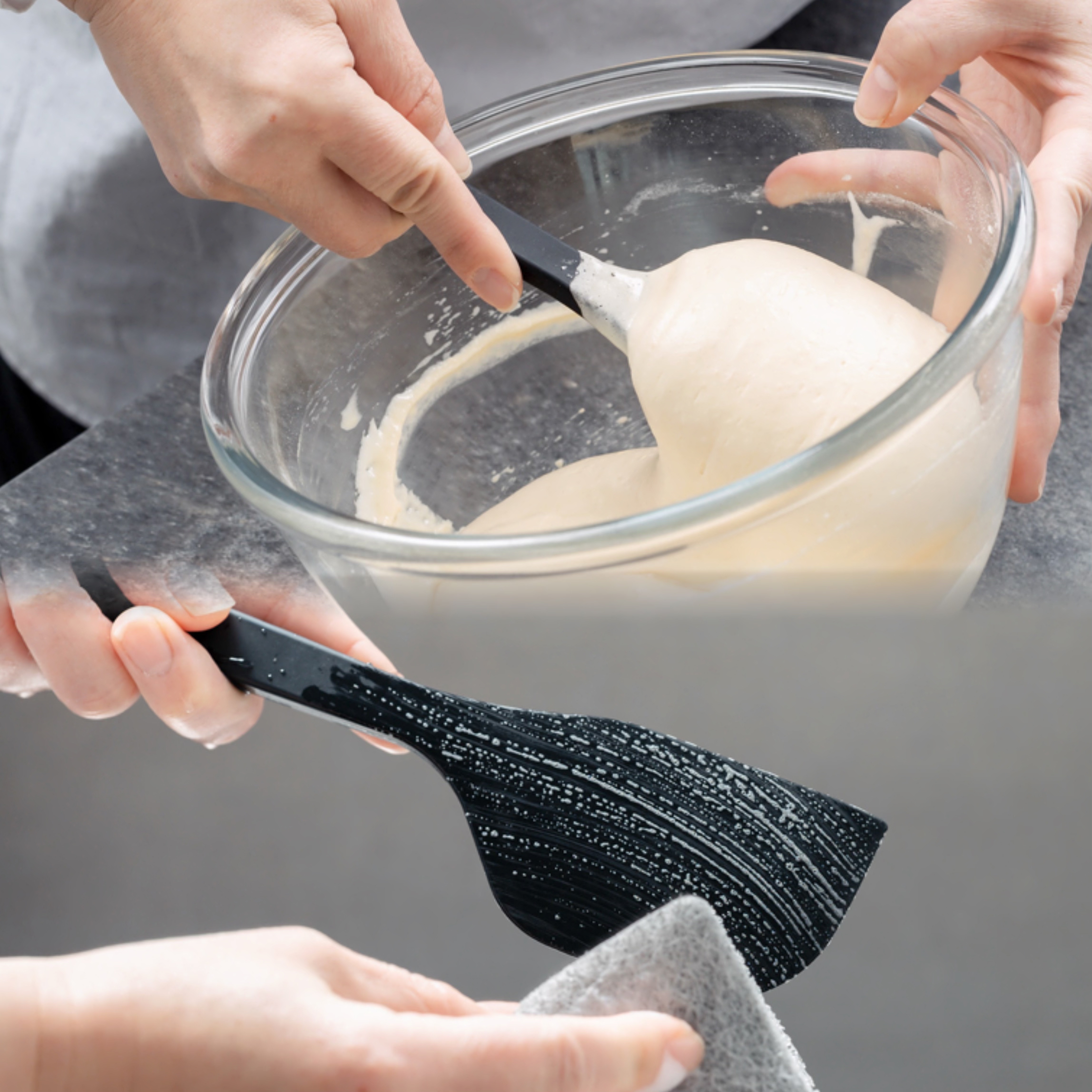 Suncraft全硅胶一体式烘焙刮刀