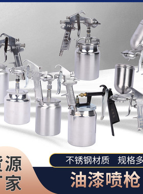 气动喷漆枪油漆喷枪F75 PQ-2 PQ-1 W71 W77汽车家具喷涂雾化喷壶