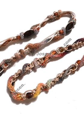 复古藏式手工编织毛线腰带男女配裤子裙子时尚流苏系带腰绳针织