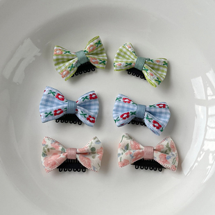 韩版女童发夹可爱公主蝴蝶结BB夹宝宝汗毛夹发饰儿童刘海头饰发卡