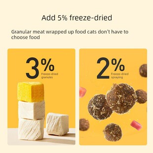 网易精选猫粮全价冻干双猫粮成年猫、小猫主食天然无谷物鲜肉育肥