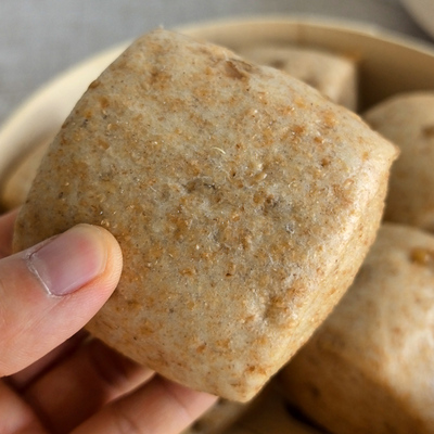 全麦小麦糊子馒头馍麦仁山东老面孕妇粗粮早餐主食半成品加热即食