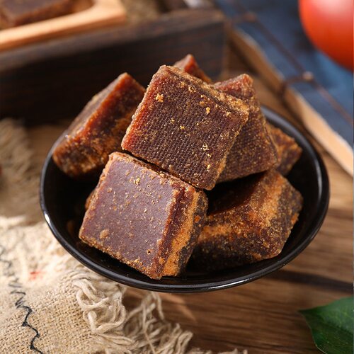广西土红糖块纯手工小方块甘蔗老红糖冲饮单独小包装原味