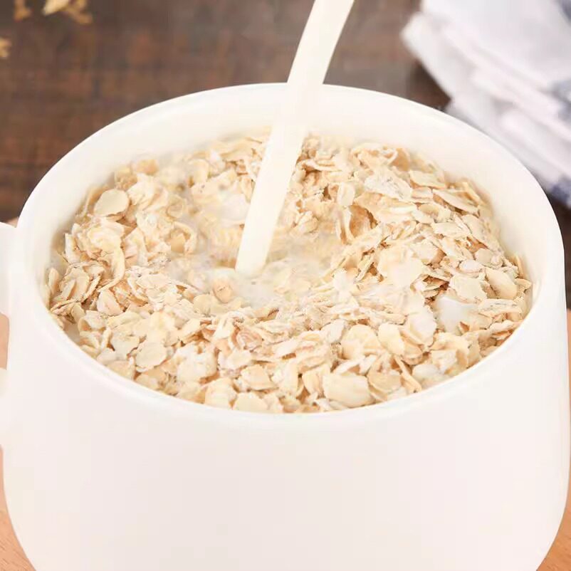 好吃的买1送1澳洲进口原味纯燕麦片无蔗糖即食免煮营养冲饮早餐10