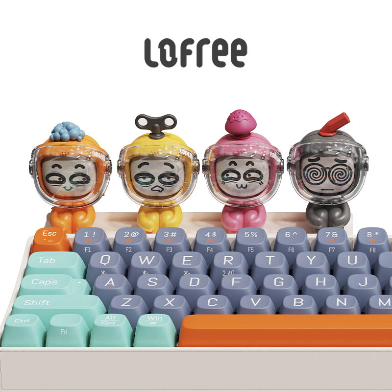 Lofree洛斐龙利盲盒小翘蓝牙机械键盘摆件潮玩手办玩具公仔女礼物高性价比高么？