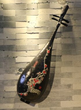 中式复古家居装饰品琵琶挂件玄关壁饰背景墙挂画东风破 中国风