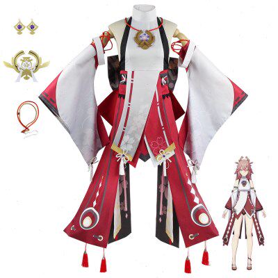 原神八重神子cos服装动漫角色游戏全套八重神子cosplay舞台表演服