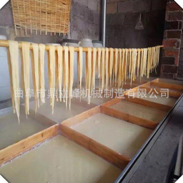 曲阜鼎立峰腐竹机生产线不锈钢圆形豆油皮机现做现卖中山地区