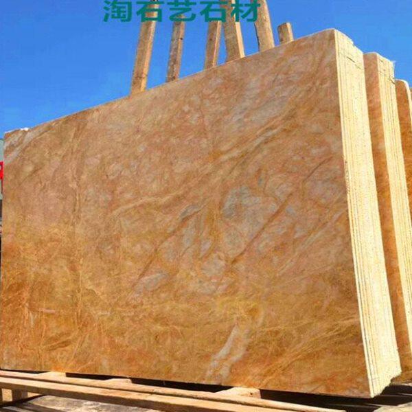 土豪金大理石楼梯踏步楼梯中式大理石地面拼花背景墙玄关石材厂家