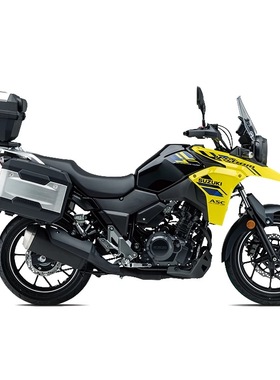 22/24款DL250摩托车US2导流罩鸟嘴炫酷黄摩托车贴花外壳原厂部件