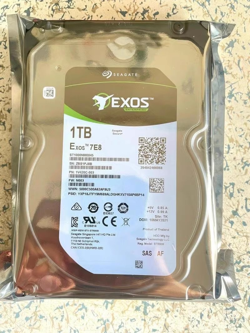 全新 浪潮 希捷ST1000NM0045 1T SAS 3.5寸 12GB企业级服务器硬盘