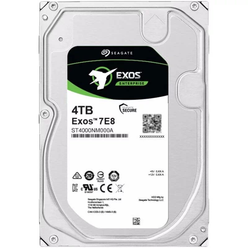 Seagate希捷ST4000NM000A银河企业级4T 7200转NAS机械硬盘垂直4TB图片