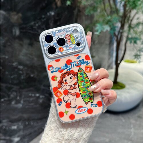 波点不二家牛奶妹适用iPhone17promax苹果15手机壳16女新款14套13荣耀600防摔小米17可爱vivoS60华为p90OPPO
