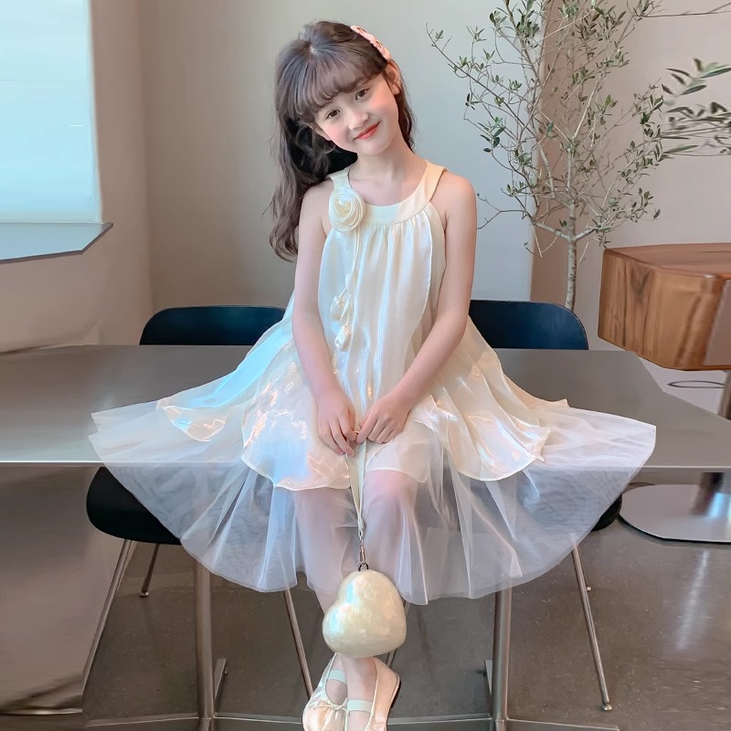生日礼服夏季吊带公主裙
