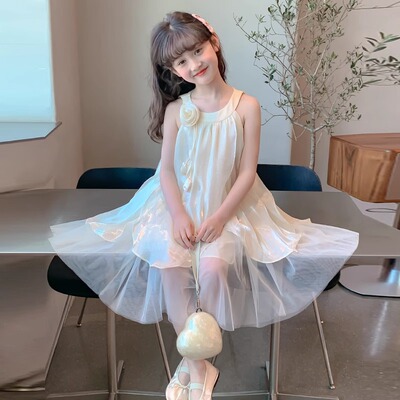 生日礼服夏季吊带公主裙