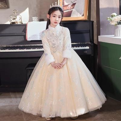 婚礼加厚生日秋冬公主裙
