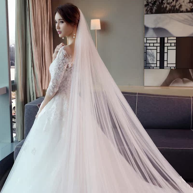 婚纱礼服女2019新款森系新娘结婚约赫本一字肩长袖拖尾显瘦齐地|ruв категории Женская одежда, Cвадебные платья, свадебное платье - от Buy2taobao.com для оказания профессиональной услуги покупки агента Taobao