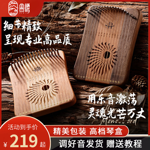 鲁儒17音指弹弦琴31音手指琴