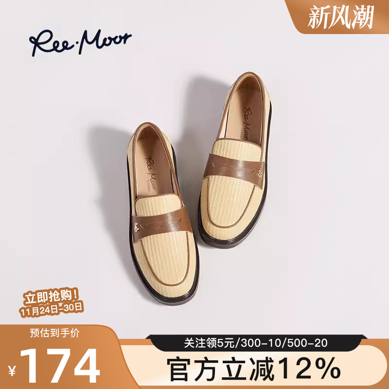 新款休闲粗跟JK复古英伦风