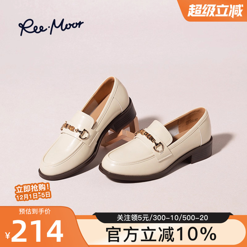REEMOOR英伦乐福鞋复古单鞋