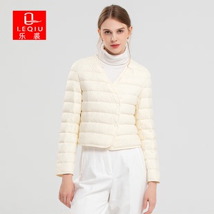 乐裘2025冬季鹅绒羽绒服内胆女短款轻薄内穿时尚保暖内穿马甲外套