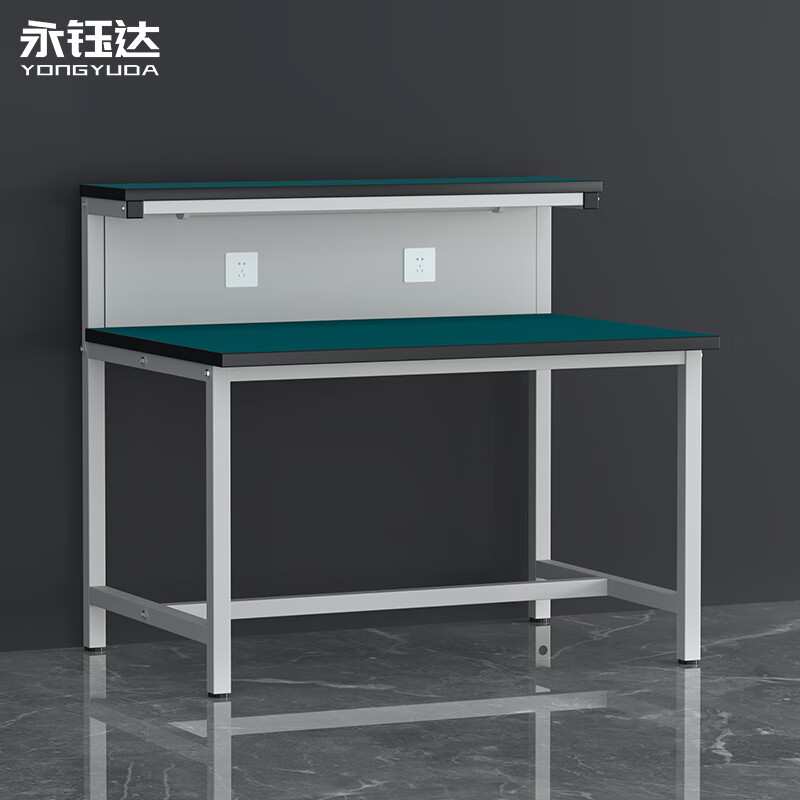 防静电工作台工厂无尘车间流水线带灯装配手机维修检测桌操作台10