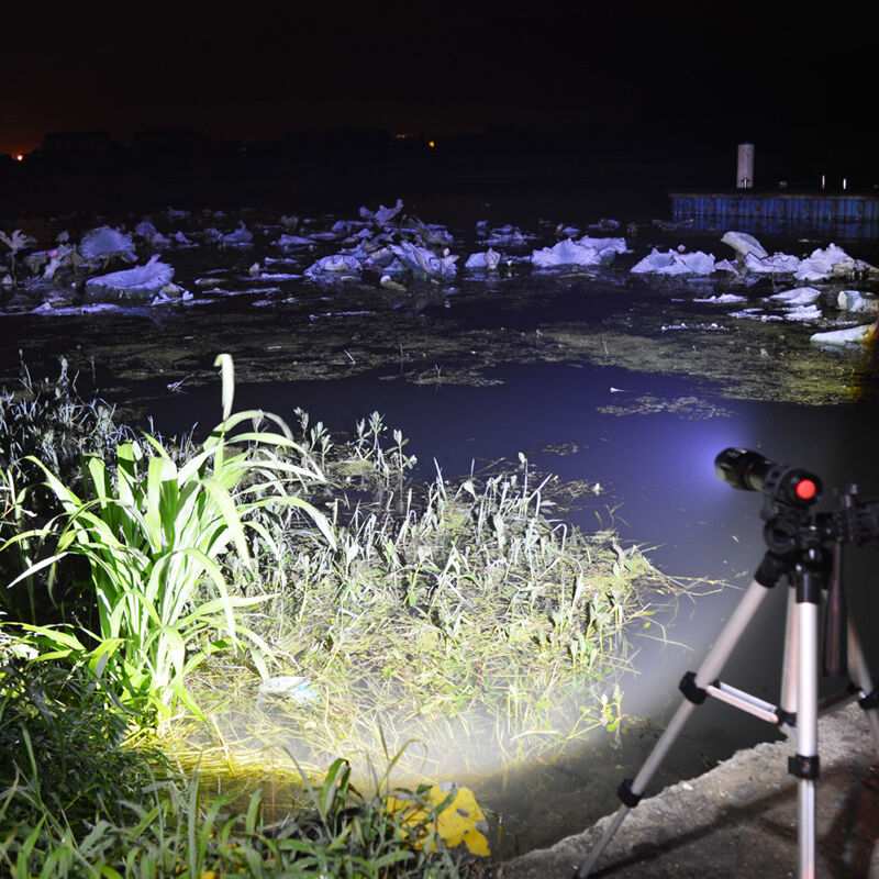 神鱼(SHENYU)强光手电筒可充电LED超亮远射王1000米迷你户外家