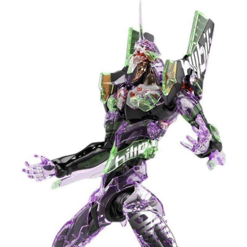 万代BANDAIRG新世纪福音战士EVA拼装模型玩具18cmRG初号机彩