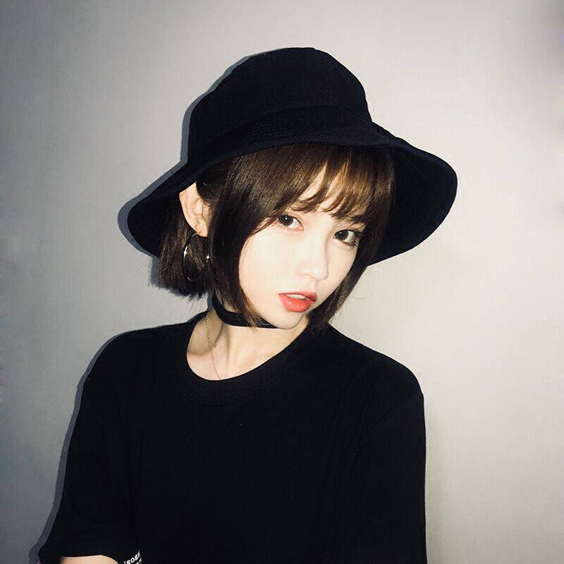 女夏天渔夫帽遮阳防晒盆帽男帽子