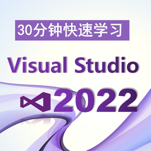 新版 30分钟快速学Visual 2022 开发环境 VS2022 Studio