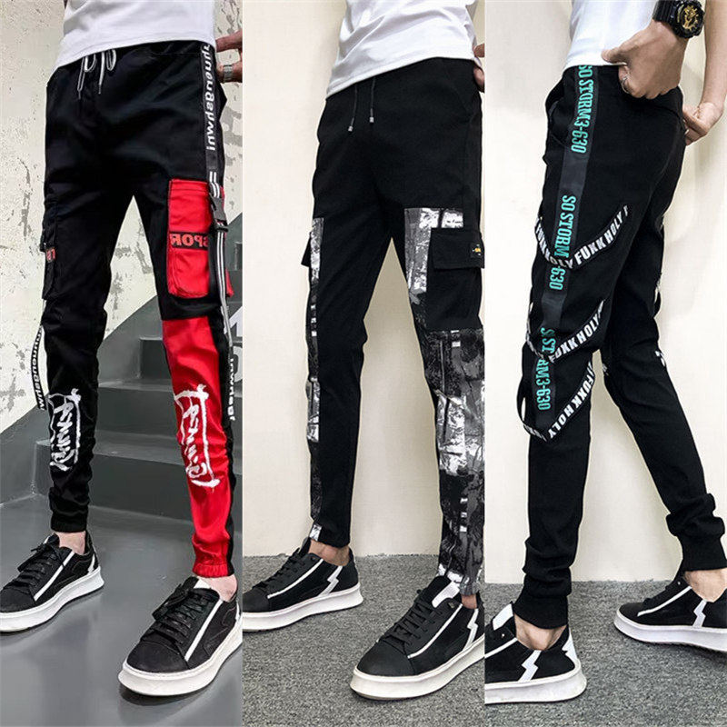 2020 Spring new pattern Net Red Korean Edition Self cultivation Trend Casual pants spirit Sociology Guy Tight fitting Pencil Pantsin the Men's clothing, Casual pants  category - from Buy2taobao.com to provide professional Taobao agent buy service