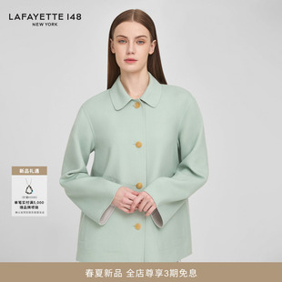 LAFAYETTE148 拉飞逸双面可穿A字羊毛双面呢外套 26春夏新款